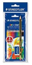 Lápis De Cor Staedtler Noris 12 Cores + 1 Lápis + 1 Borracha