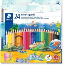 Lápis de Cor Staedtler Noris Club 24 Cores Aquarelável 144 10NC24