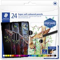 Lápis de Cor Staedtler Soft 24 Cores - 149c C24