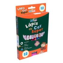 Lápis De Cor Super C/12 Cores - PT 06 - Jocar