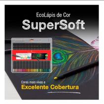 Lapis de Cor Super Soft - 24 Cores - Faber Castell