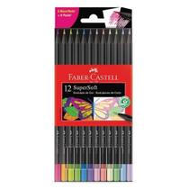 Lápis De Cor Super Soft Neon E Pastel Faber Castell 12 Cores Lápis De Cor Super Soft Neon E Pastel Faber Castell 12 Cores