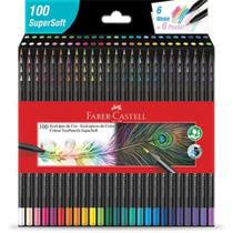 Lapis De Cor Supersoft 100 Cores Faber Castell Lapis De Cor Supersoft 100 Cores Faber Castell