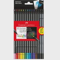 Lápis De Cor Supersoft 12 Cores - Faber-Castell