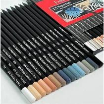 Lápis de cor supersoft 15 cores neutras 120715 faber castell