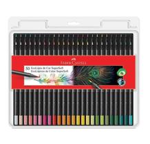 Lápis de cor Supersoft 50 cores - Faber Castell - Lápis de cor Supersoft 50 cores - Faber Castell -