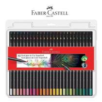 Lápis de Cor Supersoft 50 cores - Faber Castell