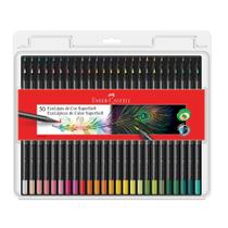 Lapis de cor supersoft ecolapis 50 cores - faber castell