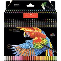 Lápis De Cor SuperSoft Faber Castell 100 Cores Profissional Lápis De Cor SuperSoft Faber Castell 100 Cores Profissional