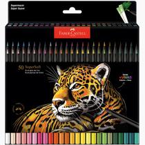 Làpis De Cor SuperSoft Faber Castell 50 Cores Profissional Làpis De Cor SuperSoft Faber Castell 50 Cores Profissional