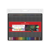 Lápis de Cor Supersoft FABER-CASTELL com 24 cores