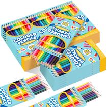 Lápis de cor Toidgy, 288 unidades, a granel, 24 pacotes, 12 cores Lápis de cor Toidgy, 288 unidades, a granel, 24 pacotes, 12 cores