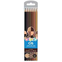 Lápis de Cor Tons de Pele CIS Criatic - 6 Cores Lápis de Cor Tons de Pele CIS Criatic - 6 Cores