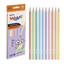 Lápis de Cor Tons Pastel WAVE com 10 Cores - Summit
