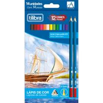 Lapis de cor triangular academie 12 cores Lapis de cor triangular academie 12 cores
