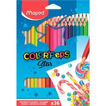 Lápis de Cor Triangular Color Peps 36 Cores - Maped