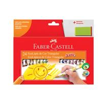 Lápis de Cor Triangular Jumbo 24 Cores EcoLápis FaberCastell