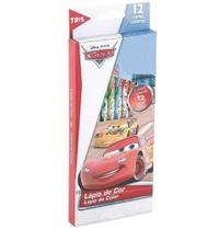 Lápis De Cor Tris 12 Cores Carros Cars Disney Lápis De Cor Tris 12 Cores Carros Cars Disney