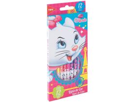 Lápis de Cor Tris Disney Marie - 12 Cores Lápis de Cor Tris Disney Marie - 12 Cores