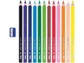 Lápis de Cor Tris Mega Soft Jumbo - 12 Cores Lápis de Cor Tris Mega Soft Jumbo - 12 Cores