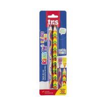 Lapis de Cor TRIS RainBow Neon e Metalico - cartela 2 unds