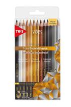 Lápis de Cor Tris Tons Escandinavos 12 Cores Lápis de Cor Tris Tons Escandinavos 12 Cores