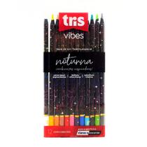 Lápis de Cor Tris Vibes 12 Cores Noturna Lápis de Cor Tris Vibes 12 Cores Noturna