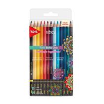 Lápis de Cor Tris Vibes Boho Chic 12 Cores