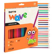 Lápis de Cor Wave 24 Unidades - Bazze