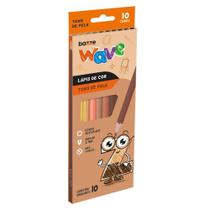 Lápis de Cor Wave Tons de Pele - 10 cores - Bazze