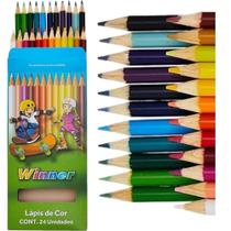 Lápis de cor- winner 24 unidades Lápis de cor- winner 24 unidades