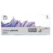 Lápis de Cor Winsor & Newton Studio Collection com 50 Peças