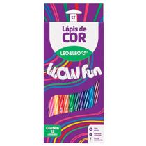 Lapis de Cor Wow 12 Cores - Leo&Leo