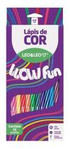 Lapis De Cor Wow Caixa C/ 12 Cores Redondo Leo&leo