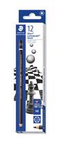 Lápis de desenho STAEDTLER Mars Lumograph Black HB pré-apontados
