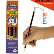 Lápis de Escrever Escolar HB2 Infantil No.1 Kit Colorido com 12 Lápis para Escola e Crianças