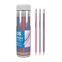 Lapis De Escrever Preto HB Cis Perola 48 Unidades Lapis De Escrever Preto HB Cis Perola 48 Unidades