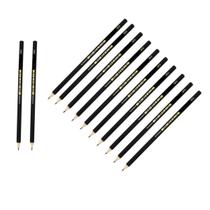 Lápis De Escrever Preto Hb N2 Escolar - Kit Com 24 Unidades
