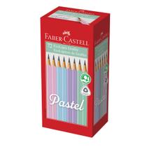 Lápis De Escrever Preto Tons Pastel Caixa 72un Faber castell