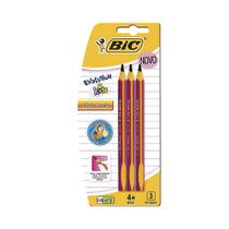 Lápis de Grafite 3 Unidades Evolution Kids Preto - BIC Lápis de Grafite 3 Unidades Evolution Kids Preto - BIC