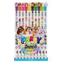 Lápis de grafite perfumado HB 2, lápis de festa, 10 unidades para crianças