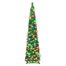 Lápis de Natal Kungfuking com 90 Luzes Coloridas - 5 Metros