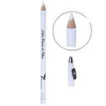 Lápis de olho branco com apontador - bellafemme