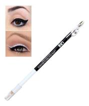 Lápis De Olho Duo Preto E Branco Com Apontador Uni Makeup Lápis De Olho Duo Preto E Branco Com Apontador Uni Makeup