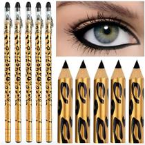 Lápis de Olho Preto Bella Femme Onça Alta Pigmentação, Traço Preciso e Apontador Incluso