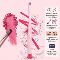 Lapis de olhos e delineador rosa melu rubyrose Lapis de olhos e delineador rosa melu rubyrose