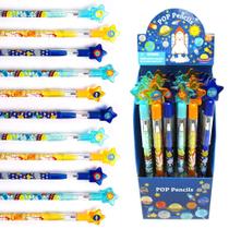 Lápis de pressão empilhável TINYMILLS Outer Space Rocket x24 Lápis de pressão empilhável TINYMILLS Outer Space Rocket x24