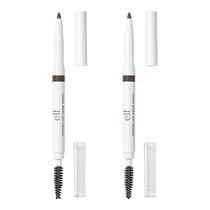 Lápis de sobrancelha e.l.f. Cosmetics Instant Lift, pacote com 2 unidades, marrom neutro