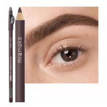 Lápis de sobrancelha marrom mia make Lápis de sobrancelha marrom mia make