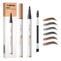 Lápis de Sobrancelha YeMoMo 4 Pontas à Prova dÁgua Microblading Cinza Lápis de Sobrancelha YeMoMo 4 Pontas à Prova dÁgua Microblading Cinza